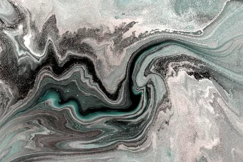 Pale marbling pattern. Simple marble liquid texture. 스톡 일러스트