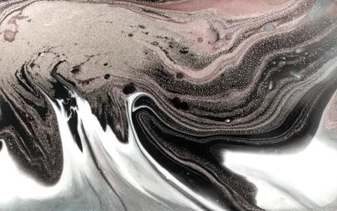Pale marbling pattern. Simple marble liquid texture. Illustrazione stock