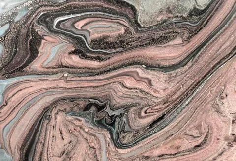 Pale marbling pattern. Simple marble liquid texture. 스톡 일러스트