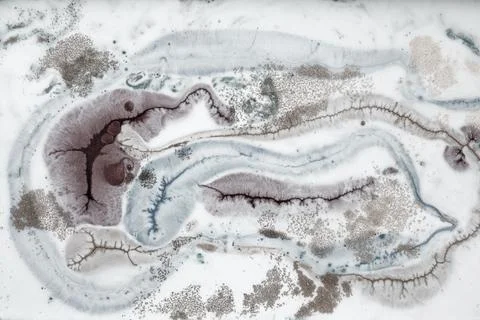 Pale marbling pattern. Simple marble liquid texture. イラスト素材