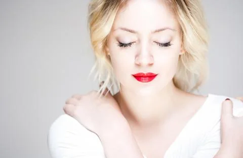 Pale princess. Stock Photos