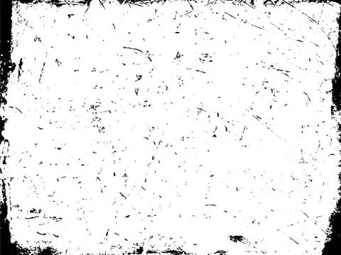 Pale Scratched Print Texture Stock Illustration