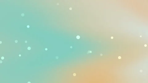 Pale teal to beige gradient background features scattered light dots. Stock Footage 311377035