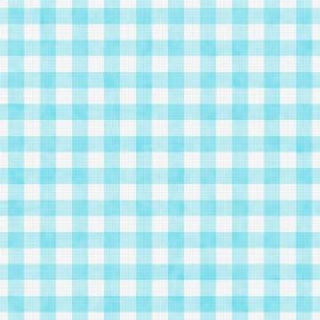 Pale teal gingham pattern repeat background Stock Illustration