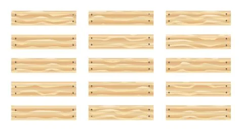 Pale Wood Computer Web Elements Stockillustratie