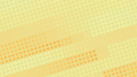 Pale yellow background with light orange dots. Vector pattern Stock Illustration