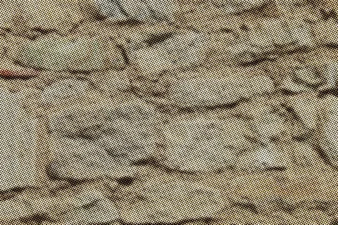 Pale Yellow Halftone Texture Dotted Desert Sand Pattern Wavy Stone Stock Illustration