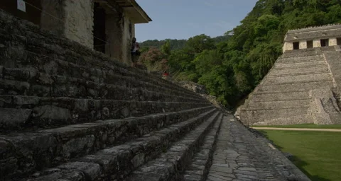 Palenque Burial Chamber Video stock 211422134