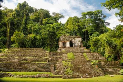 Palenque Mexico Stock Photos