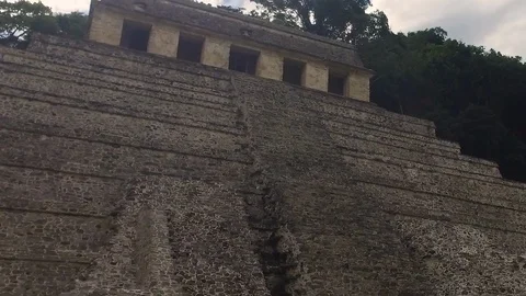 Palenque ruins hyperlapse Video stock 94551044