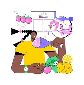 Paleo diet abstract concept vector illustration. Stock Illustration