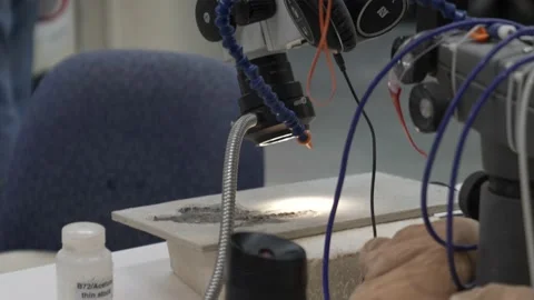 Paleontologist scientist work station Lab Видео 165706090
