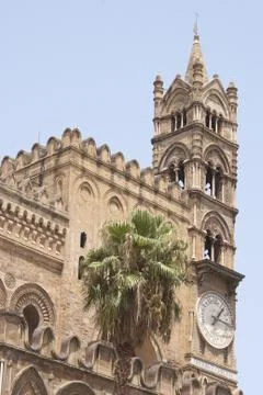Palermo Cathedral Stock Photos