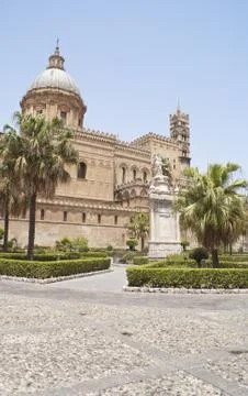Palermo Cathedral Stock Photos