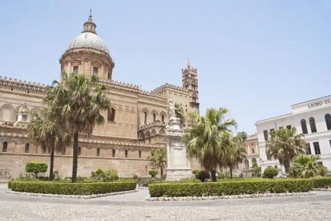 Palermo Cathedral Stock Photos