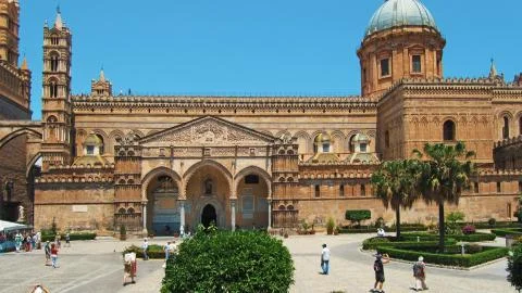 Palermo Cathedral Stock Photos