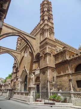 Palermo Cathedral Stock Photos