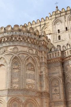 Palermo Cathedral Stock Photos