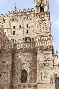 Palermo Cathedral Stock Photos