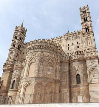 Palermo Cathedral Stock Photos