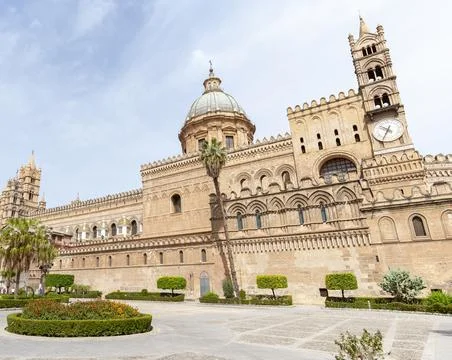 Palermo Cathedral Stock Photos