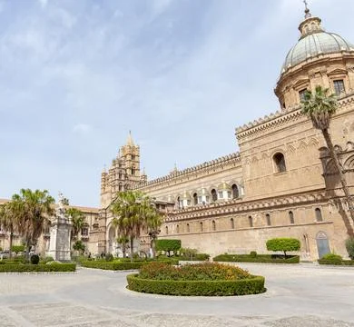 Palermo Cathedral Stock Photos