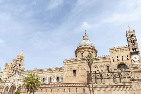 Palermo Cathedral Stock Photos