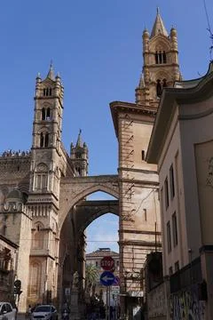 Palermo Cathedral. 스톡 사진