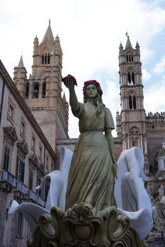 Palermo Cathedral. Foto stock
