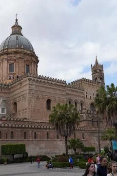 Palermo Cathedral. 스톡 사진