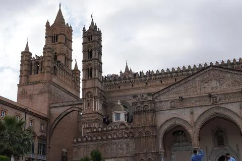 Palermo Cathedral. 스톡 사진