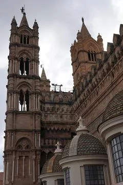 Palermo Cathedral. 스톡 사진