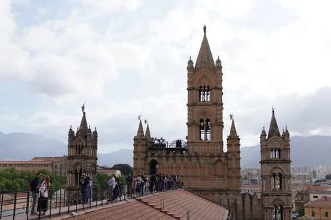 Palermo Cathedral. 스톡 사진