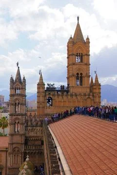 Palermo Cathedral. 스톡 사진