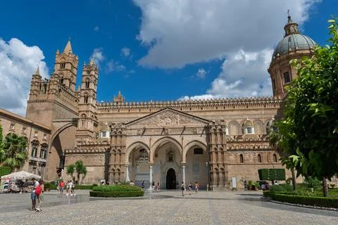 Palermo Cathedral Foto stock