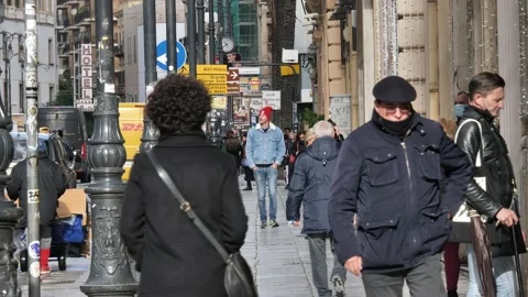 PALERMO CITY CENTRE Stock Footage 167515308