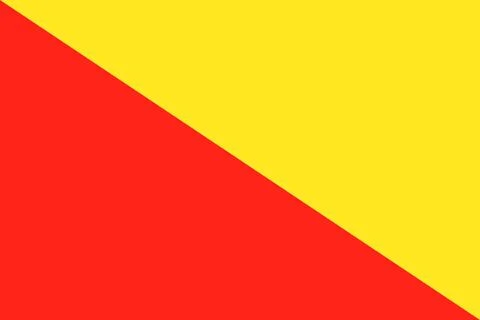 Palermo - flag Stock Illustration