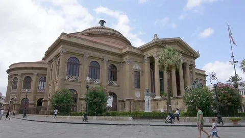 Palermo, Sicily, IT Stock Footage 79800729