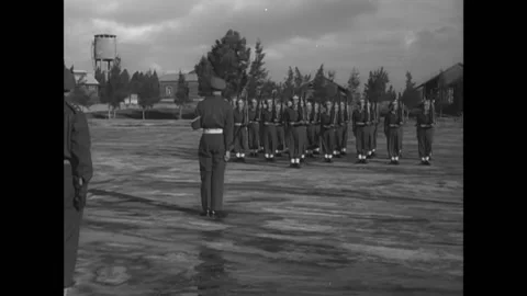 PALESTINE - 1945 - British Army officers... | Stock Video | Pond5