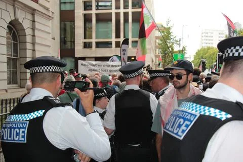 Palestine Action protest Stock Photos
