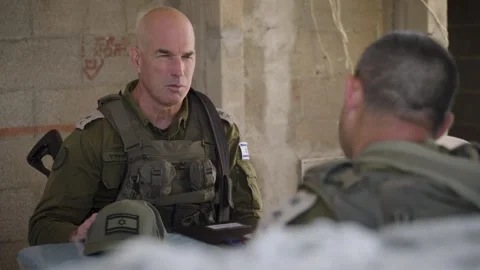 Palestine: Commanders and troops demonstrate full commitment to the cause an... 動画素材 284985986