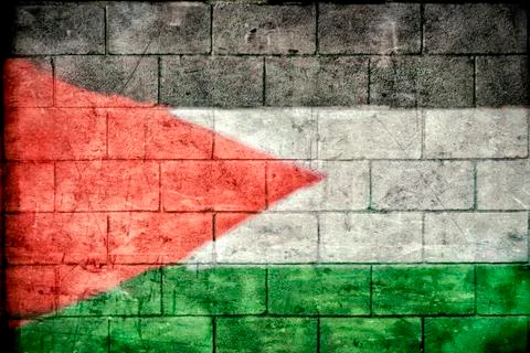 Palestine Flag Stock Photos