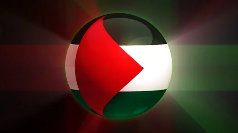 Palestine-Globe Video stock 7769729