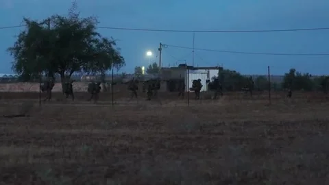 Palestine: IDF operational activity in the Rafah area Stock Footage 276309776