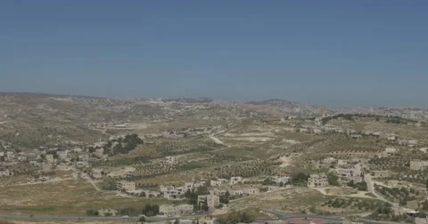 Palestine panoramic view 4K Stockbeeldmateriaal 49062204
