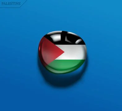 Palestine water drop Stock Illustration