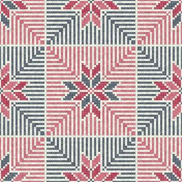 Palestinian mosaic pattern  Stock-Illustration