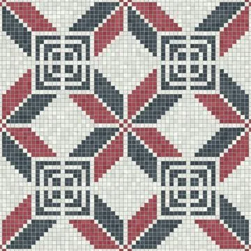 Palestinian mosaic pattern  Stock-Illustration
