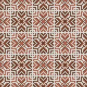 Palestinian mosaic pattern  Stock-Illustration