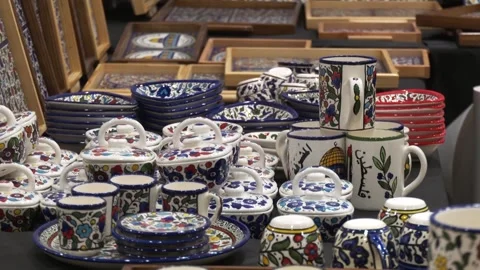 Palestinian products  Stock Footage 319438392